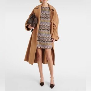 Missoni Multicolor Chevron Knit Dress
